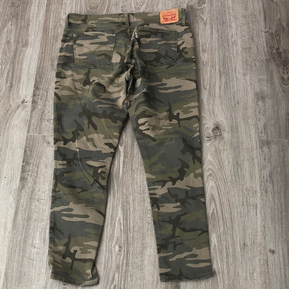 LEVI’S CAMO PRINT 711 SKINNY ANKLE WOMEN'S JEANS | 31 - Picture 10 of 14
